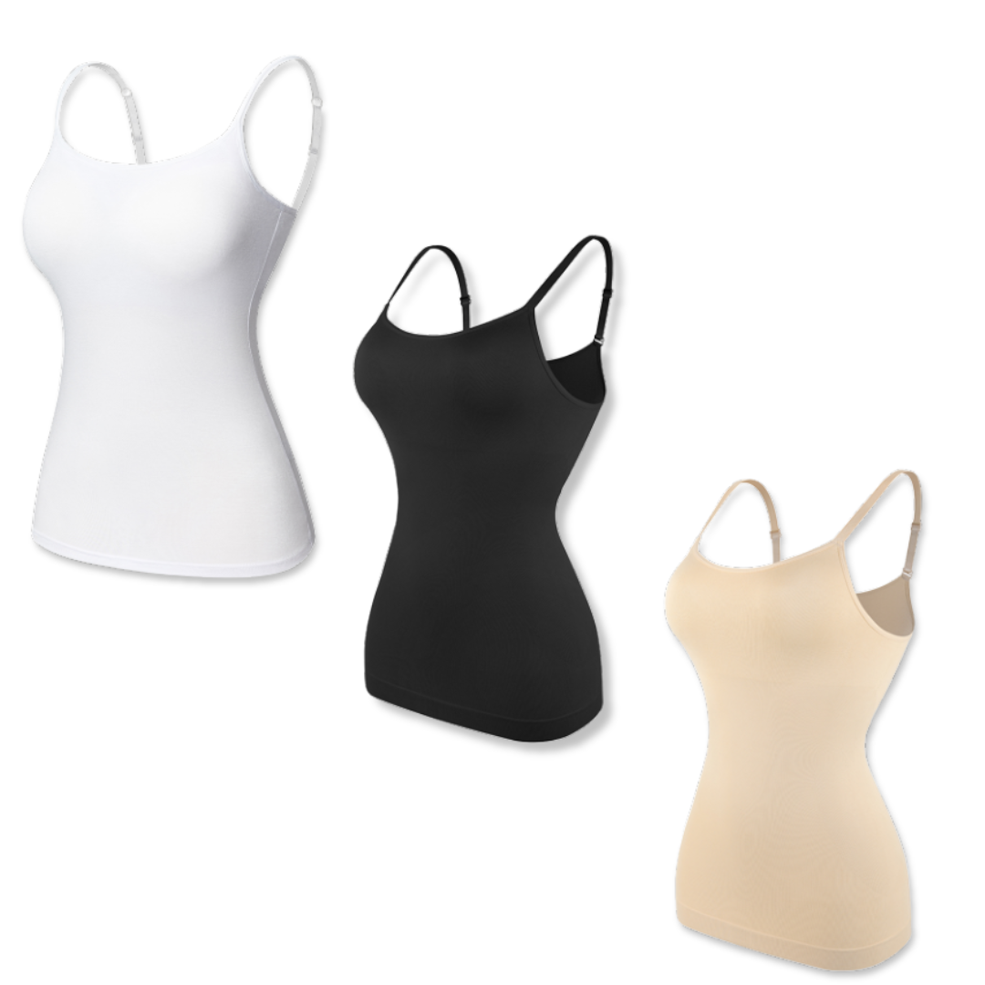 Regata Modeladora Shaper 3 em 1 – Silhueta Definida e Suporte Confortável | Compre 1 Leve 3 | Frete Grátis