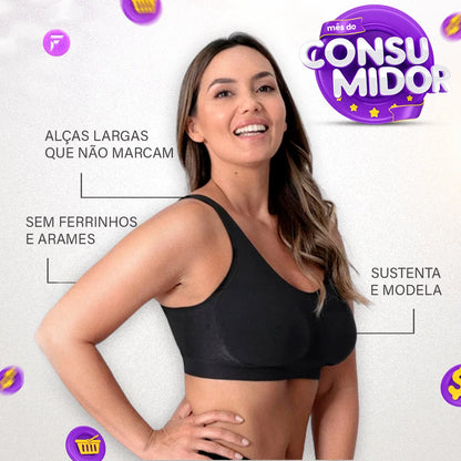 (Compre 1 Leve 3) Sutiã Confort Milena - Queima de Estoque